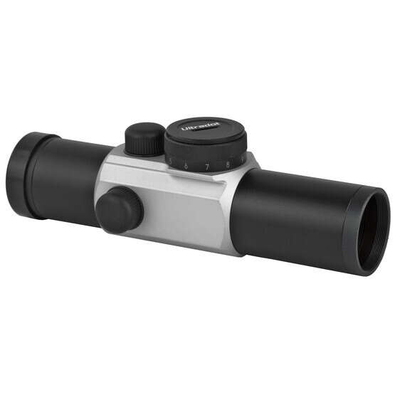 Ultradot Matchdot 30mm Red Dot Sight in Black and Silver has an top adjustment knob